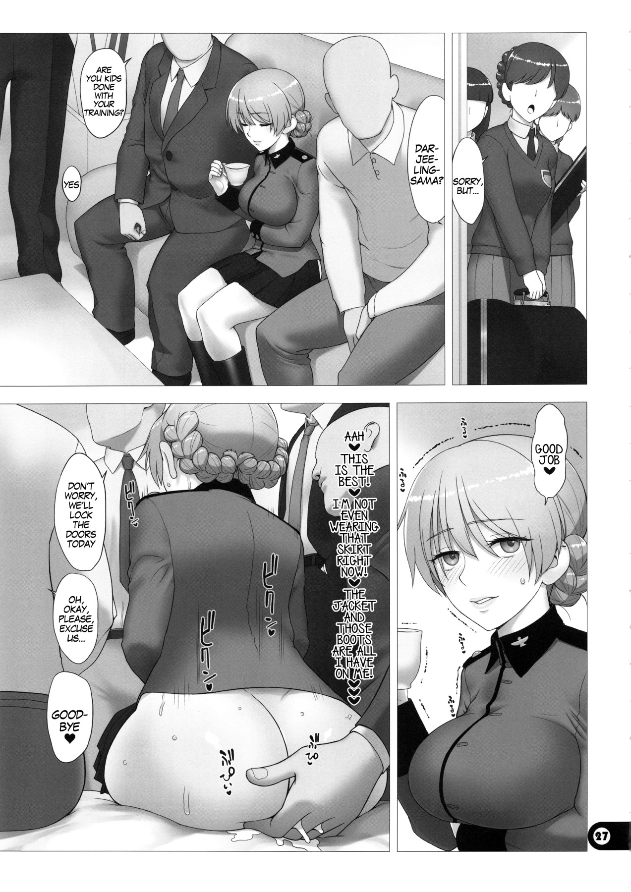 Hentai Manga Comic-The Perverted Play Of a Lewd Officer-Read-26